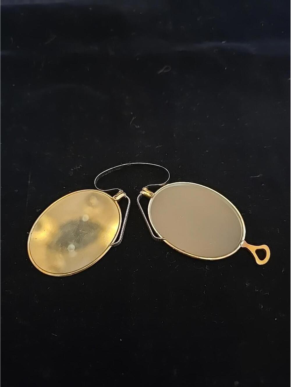 Vintage Pince-nez eyeglasses.